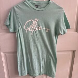 Young & Reckless Mint Tee with White Script